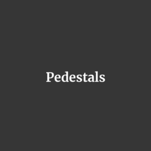 Pedestals